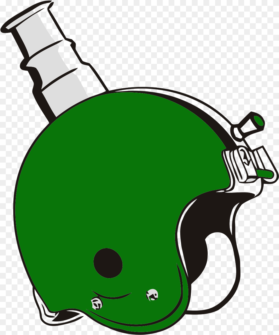 Cleveland Browns Smoking Weed Logo Decals Stickers High School Football Logos Sc, Helmet, Ammunition, Grenade, Weapon Free Png Download