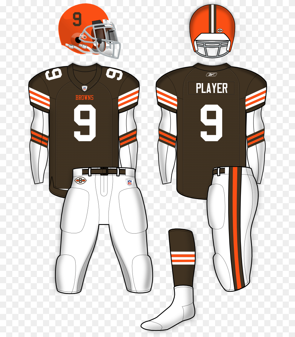 Cleveland Browns Uniform Concept Tennessee Titans Jersey Fan, Clothing, Helmet, Shirt, People Free Png