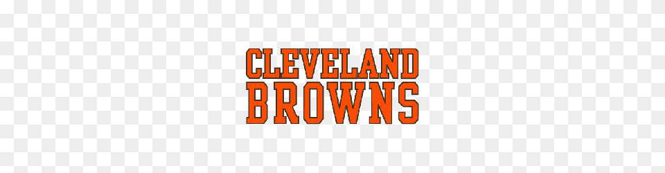 Cleveland Browns Wordmark Logo Sports Logo History, Text, Scoreboard Free Png