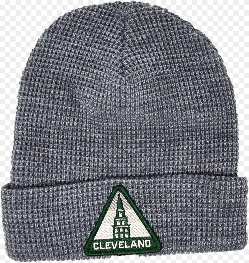 Cleveland Building Patch Beanie Tag Beanie Png