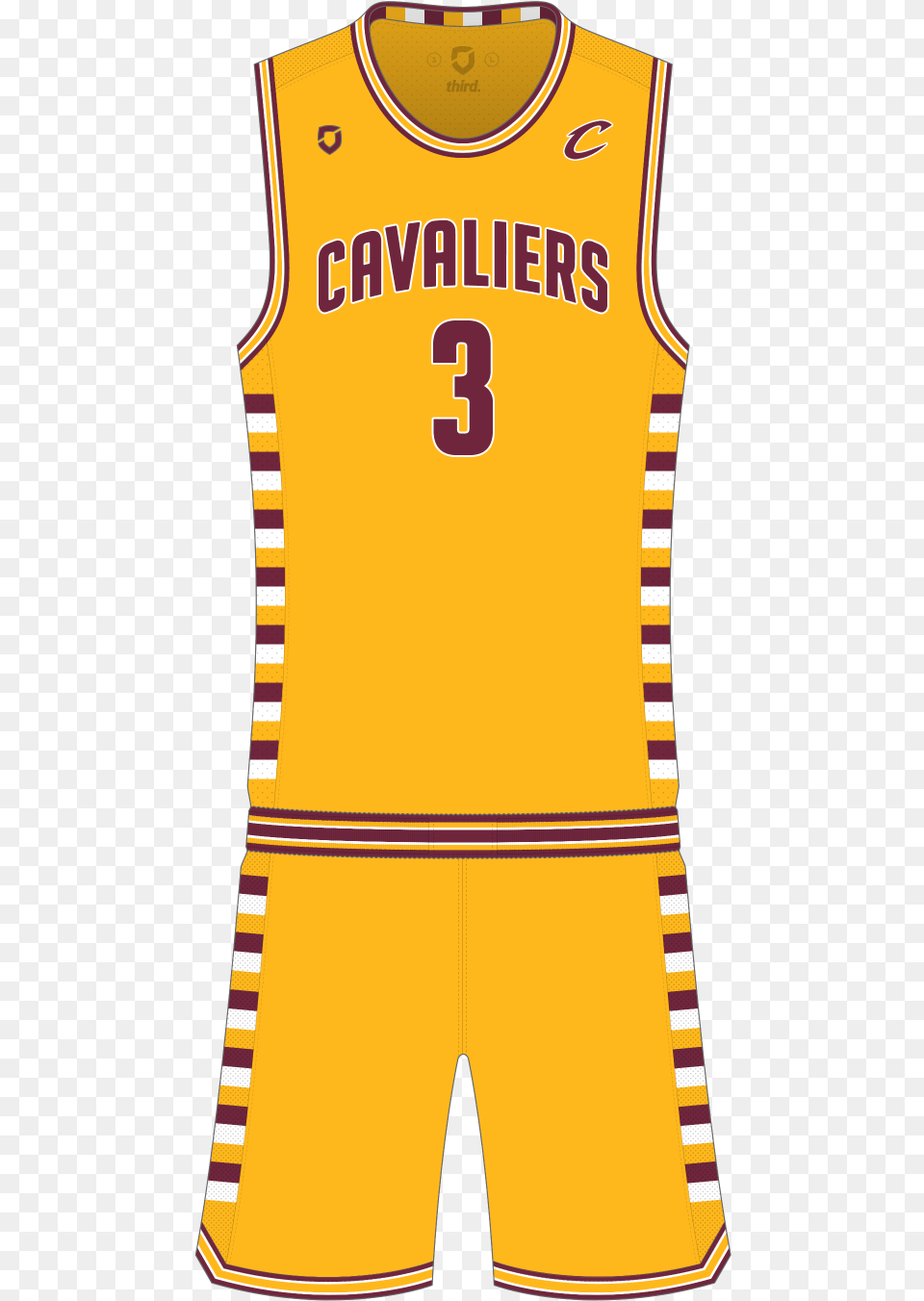 Cleveland Cavaliers Alternate Isaiah Thomas 3 Cleveland Cavaliers Cavs Basketball, Clothing, Shirt, Jersey Png