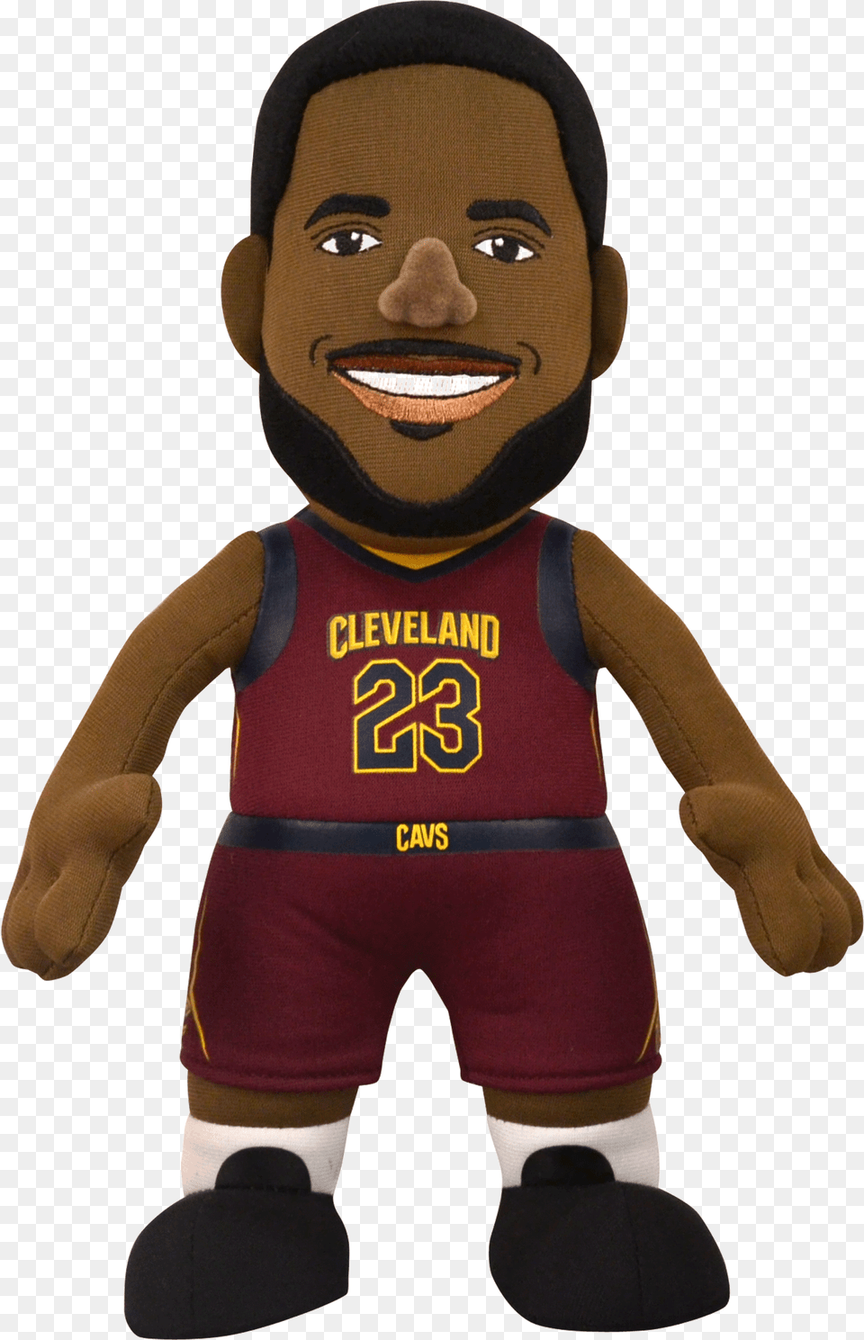 Cleveland Cavaliers Lebron James Bleacher Creatures, Plush, Toy, Baby, Person Free Png