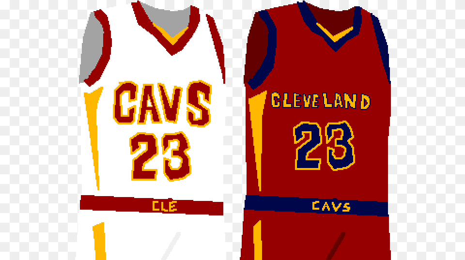 Cleveland Cavaliers Sports Jersey, Clothing, Shirt Free Png Download