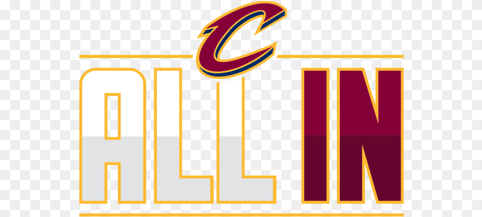 Cleveland Cavaliers Transparent All In Cavs Logo Free Png
