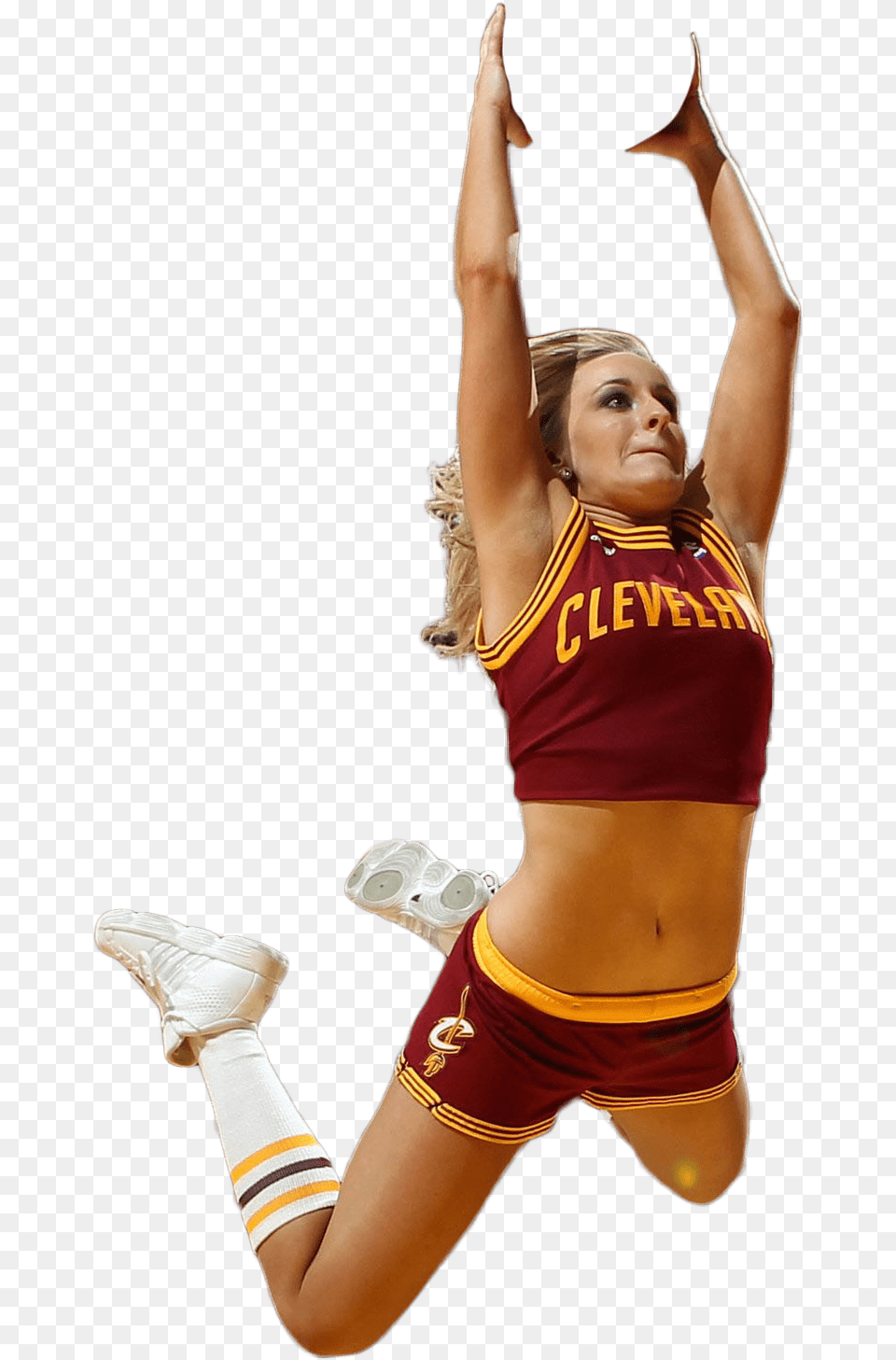 Cleveland Cheerleader Image For Cheerleader, Hand, Body Part, Person, Finger Free Transparent Png