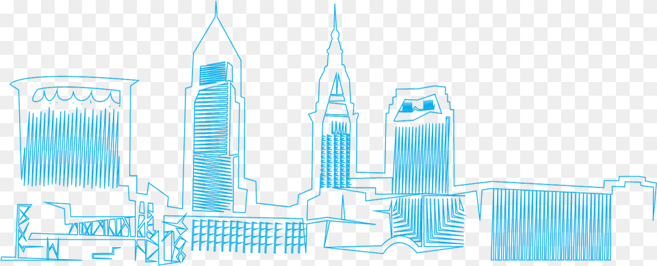 Cleveland Download Illustration, City, Metropolis, Urban, Architecture Png