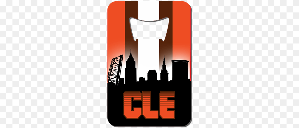 Cleveland Football Wallet Bottle Opener, Arch, Architecture, Advertisement, City Free Png Download