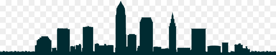 Cleveland Home Health Care Silhouette Cleveland Skyline, Cross, Symbol, Logo Free Transparent Png