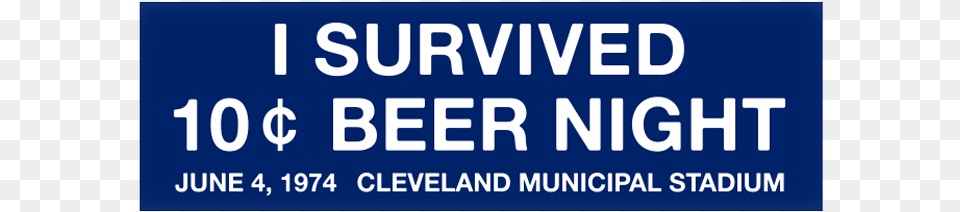 Cleveland Indians 10 Beer Night Sticker Electric Blue, Text, Scoreboard Png Image