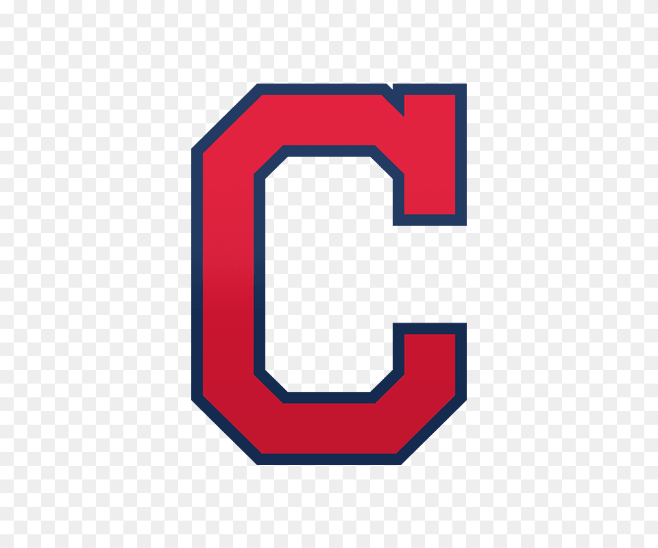 Cleveland Indians C Logo, Symbol, Number, Text Png Image