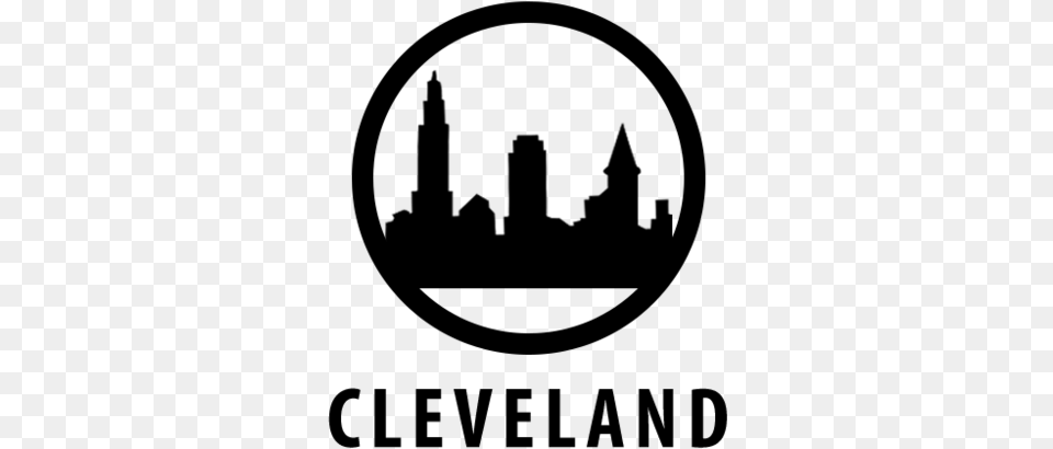 Cleveland Oh Skyline, Gray Free Png