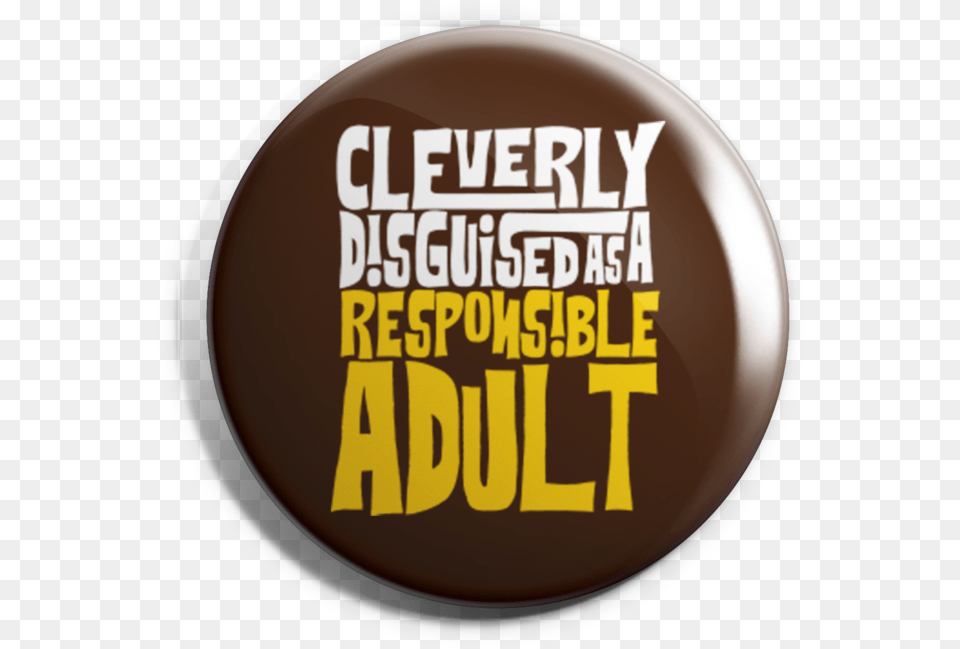 Cleverly Disguise Badge Magnet Circle, Logo, Symbol, Plate Free Png Download