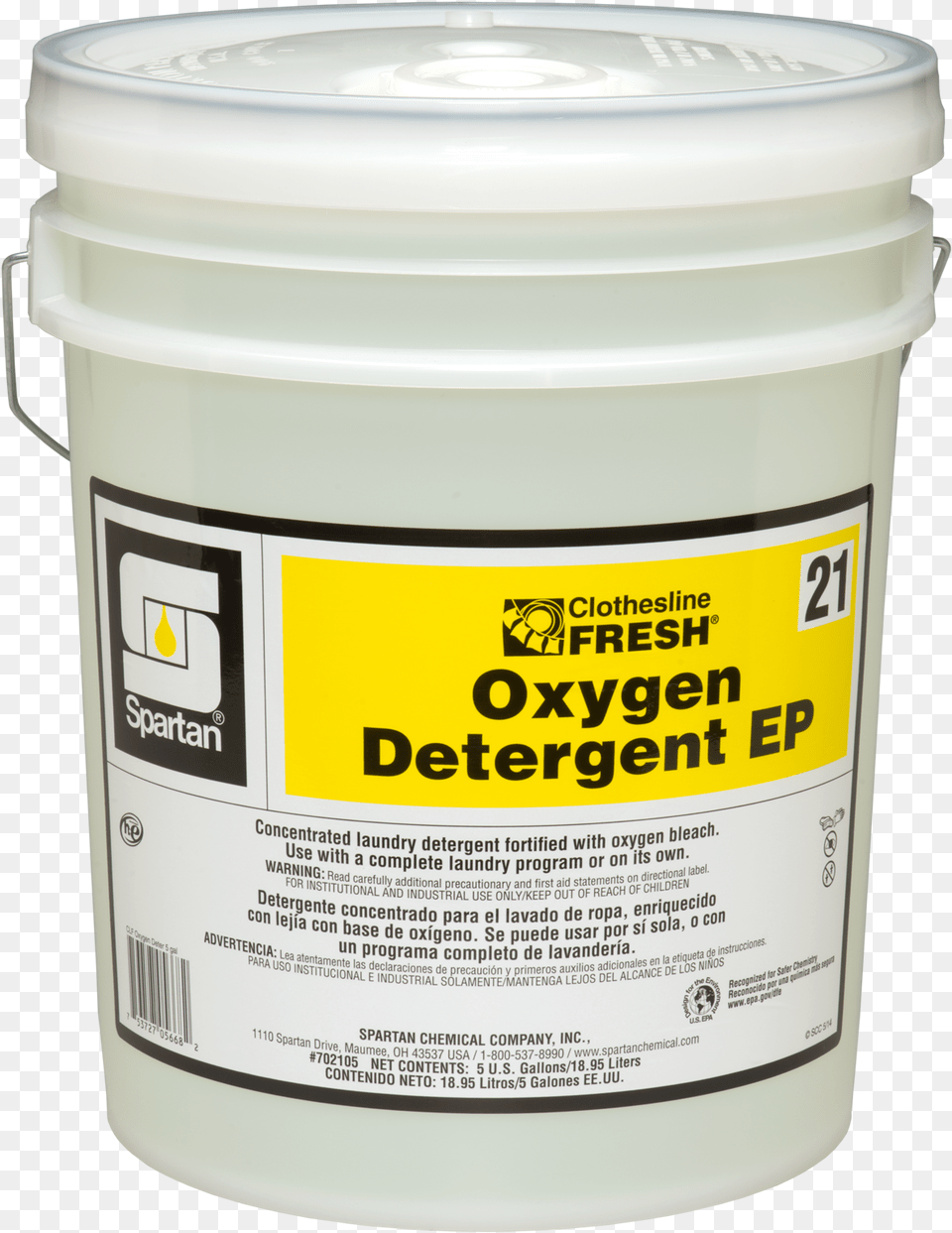 Clf Oxygen Detergent Ep Sani, Paint Container, Bottle, Shaker Free Transparent Png