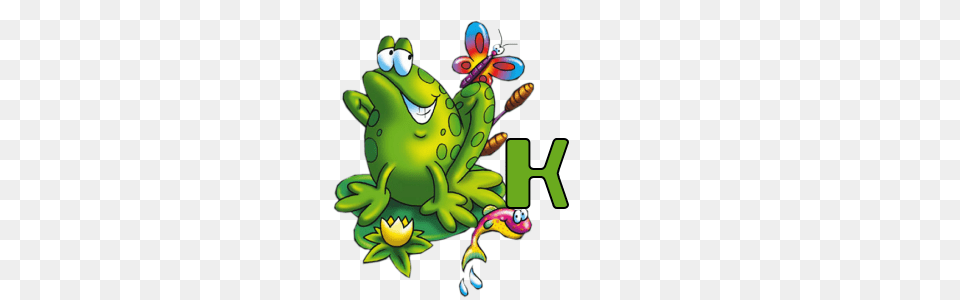 Clhappyfrog K K Is For Kirsten Frogs, Green, Dynamite, Weapon, Animal Png Image