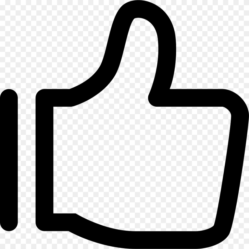 Click A Like Icon Stencil, Symbol, Text Free Png Download