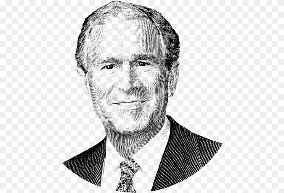 Click And Drag To Re Position The If Desired George W Bush Printable, Male, Adult, Portrait, Photography Png Image