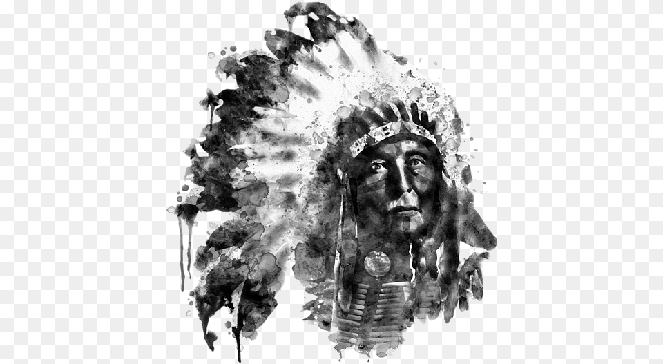 Click And Drag To Re Position The If Desired Native American Watercolour Art, Head, Portrait, Face, Photography Png