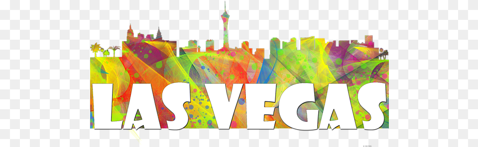 Click And Drag To Re Position The If Desired Trademark Art Las Vegas Nevada Skyline Mclr 2quot By Marlene, Graphics, Collage, Modern Art Free Transparent Png