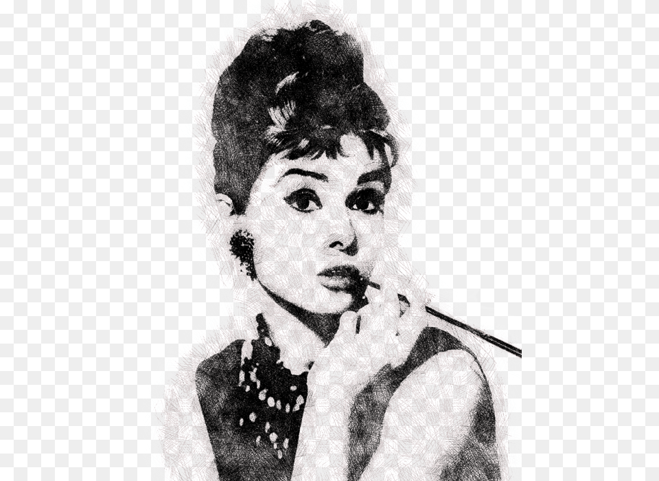 Click And Drag To Re Position The Image If Desired Autrea Hepburn, Woman, Adult, Bride, Wedding Free Png