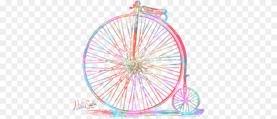 Click And Drag To Re Position The If Desired Black And White Vintage Bicycle, Machine, Spoke, Amusement Park, Ferris Wheel Png Image