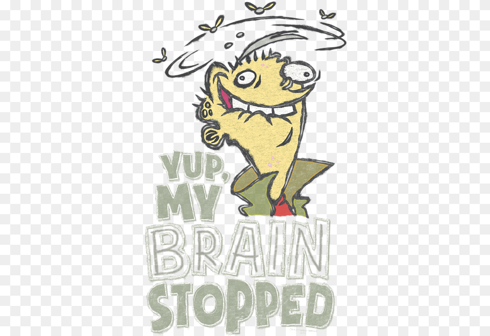 Click And Drag To Re Position The If Desired Ed Edd Eddy Brain, Book, Publication, Advertisement, Poster Png Image