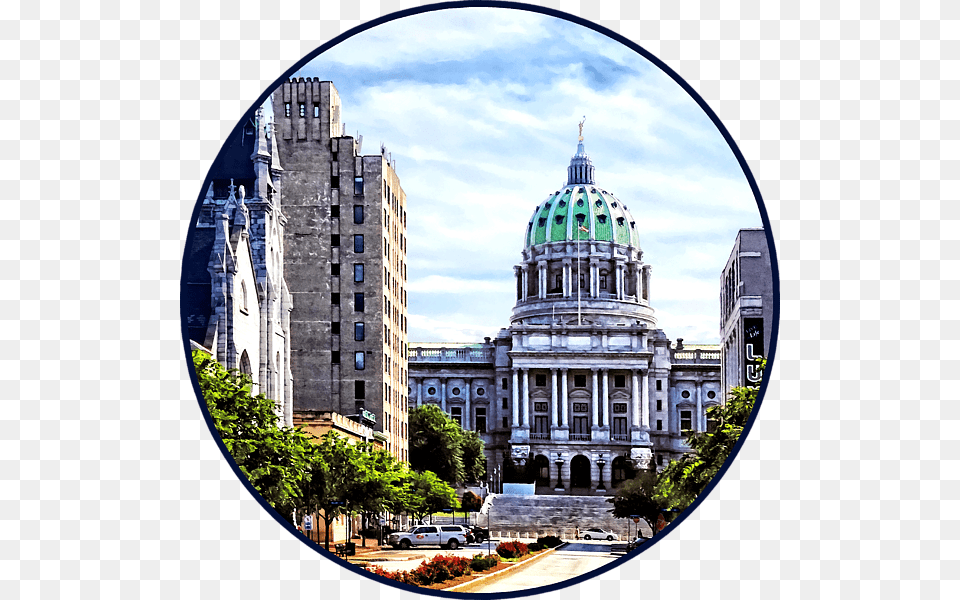 Click And Drag To Re Position The Image If Desired Pennsylvania State Capitol Complex, Architecture, Urban, Sphere, Photography Free Png Download