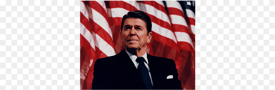 Click And Drag To Re Position The Image If Desired Ronald Reagan, Adult, American Flag, Person, Flag Png