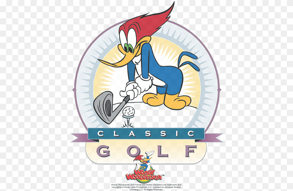 Click And Drag To Re Position The Image If Desired Woody Woodpecker Golf Free Png Download