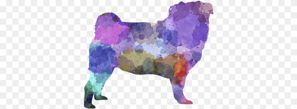 Click And Drag To Re Position The Image If Desired Zazzle Pug 02 Im Watercolor Ipad Mini Hlle, Animal, Mammal, Livestock, Baby Png