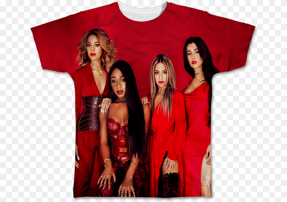 Click Fifth Harmony Rockers, Adult, T-shirt, Person, Formal Wear Free Transparent Png