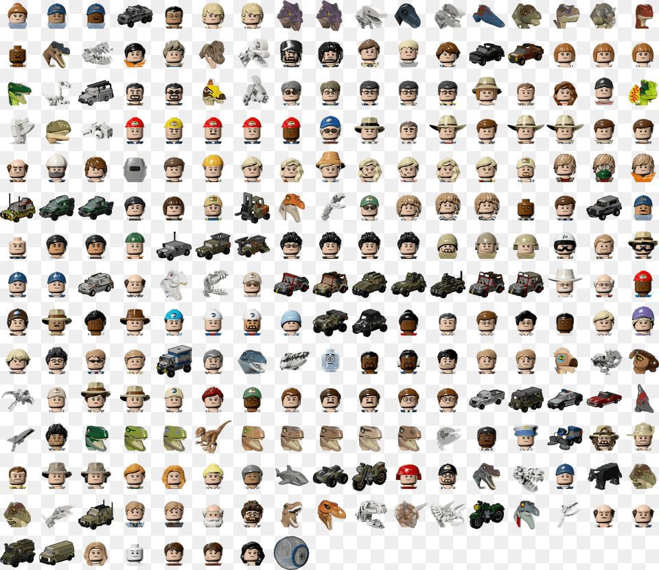 Click For Full Sized Character Icons, Art, Collage, Person, People Png Image