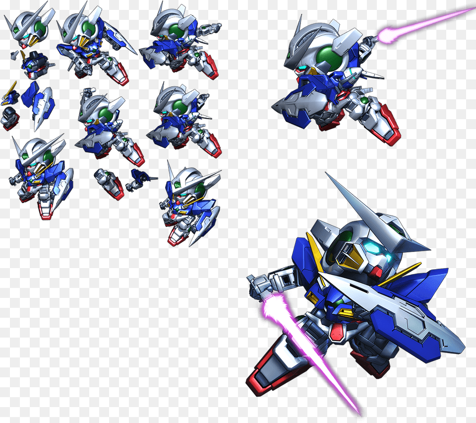 Click For Full Sized Gundam Exia Action Figure, Toy, Motorcycle, Transportation, Vehicle Free Transparent Png