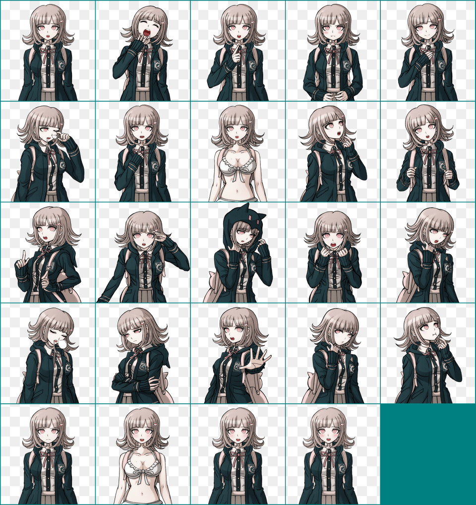 Click For Full Sized Image Chiaki Nanami Cosplay Wigs Danganronpa Nanami Chiaki Meidum Anti Free Png