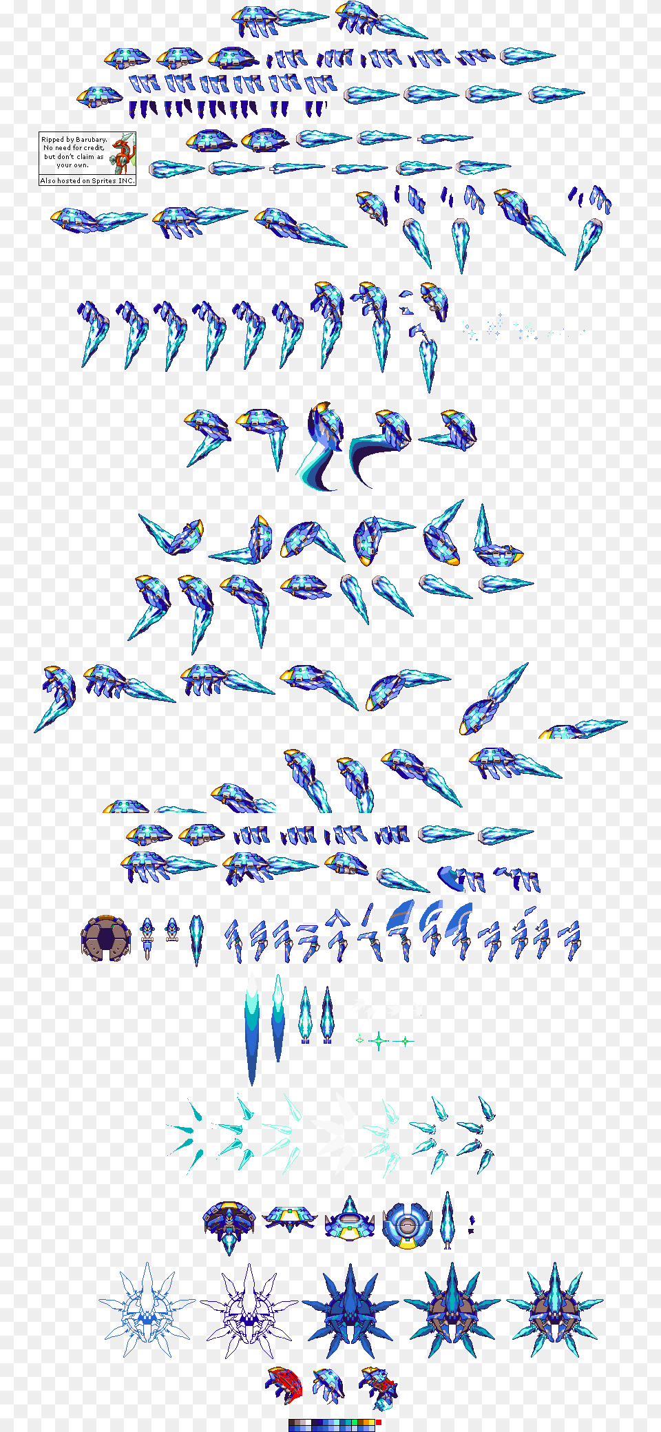 Click For Full Sized Chronoforce Megaman Zx Advent Unused Sprites, Pattern, Fireworks, Aquatic, Water Png Image