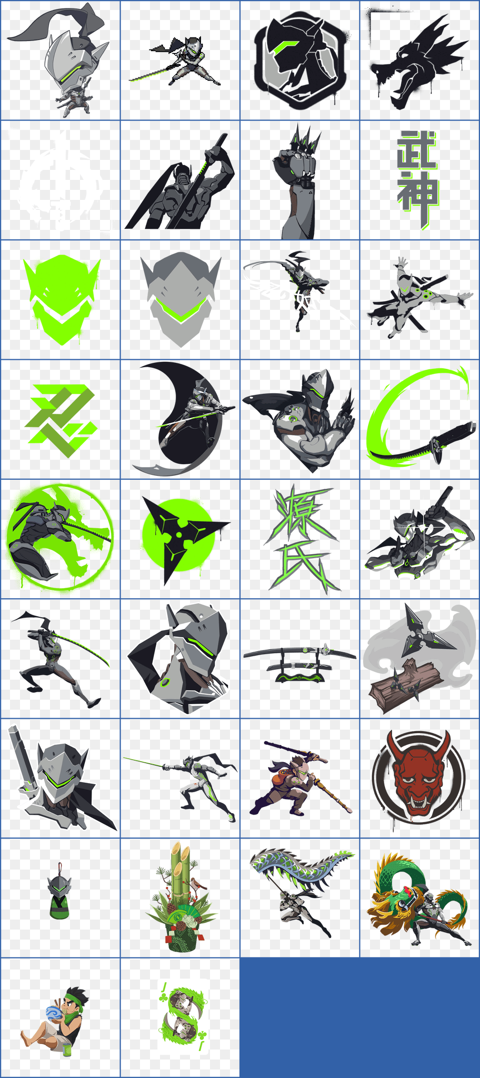 Click For Full Sized Image Genji, Person, Face, Head Free Transparent Png