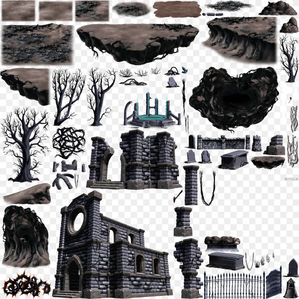 Click For Full Sized Image Haunted Forest Objects, Tomb, Gravestone, Adult, Wedding Png