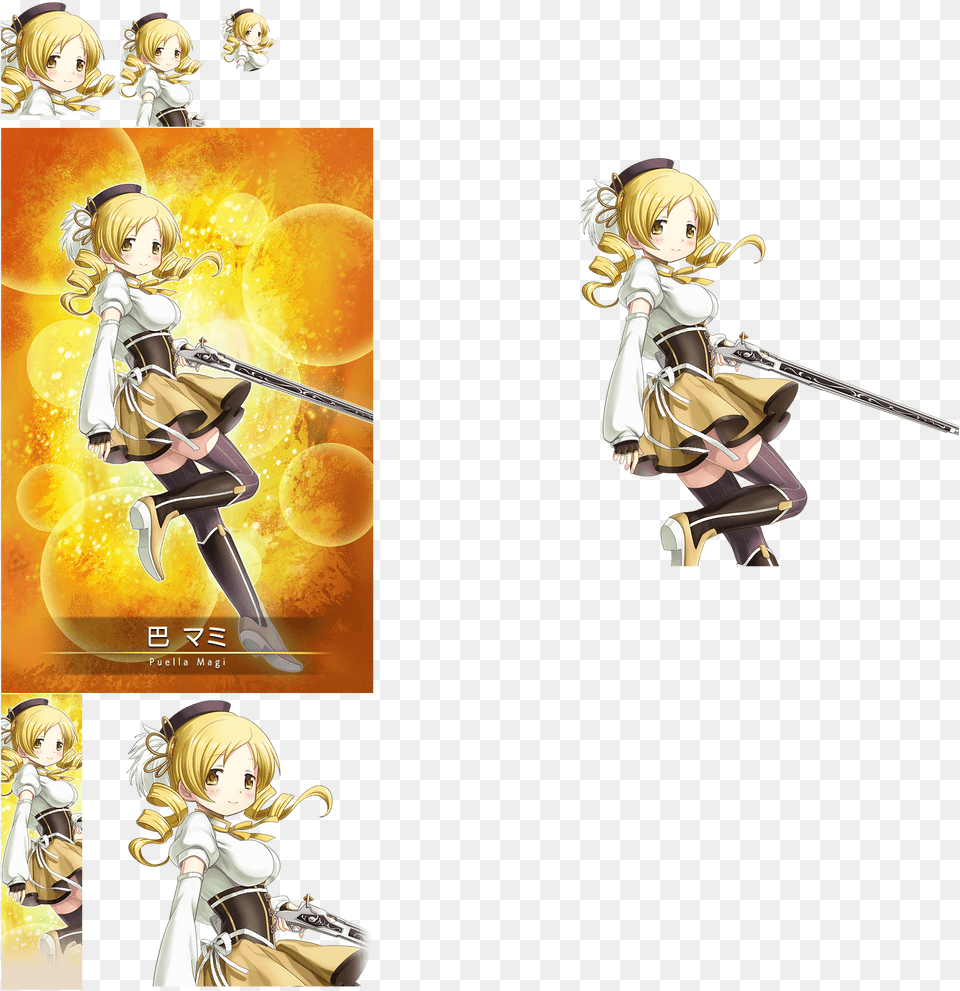Click For Full Sized Image Mami Tomoe Mami Tomoe Magia Record, Adult, Publication, Person, Female Free Png Download