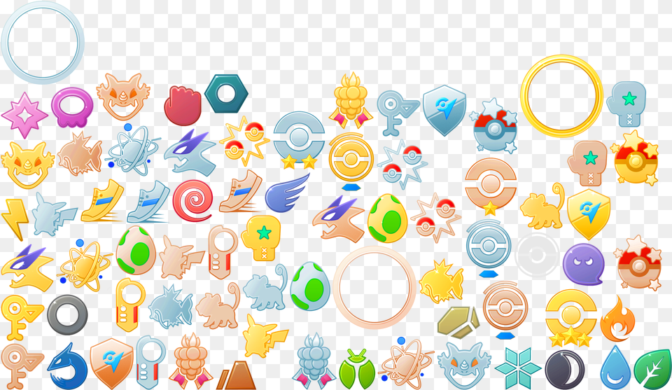 Click For Full Sized Image Medals Pokemon Go Raid Medals Free Png Download