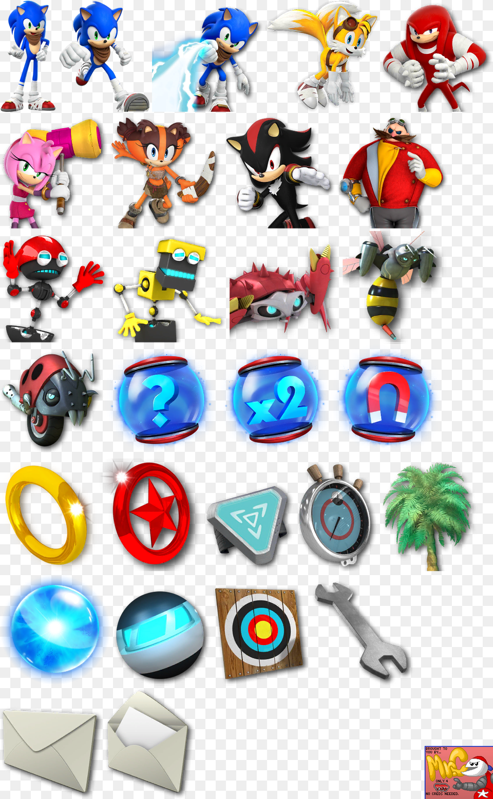 Click For Full Sized Image Notification Icons Sonic Dash 2 Sonic Boom Sprites, Toy, Adult, Person, Female Png