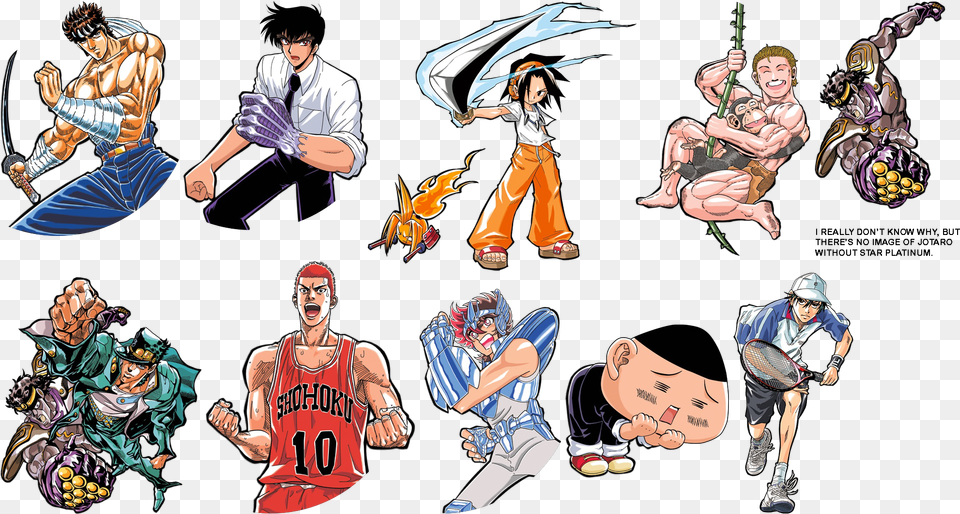 Click For Full Sized Image Protagonists Jump Ultimate Stars, Publication, Book, Comics, Adult Free Png Download