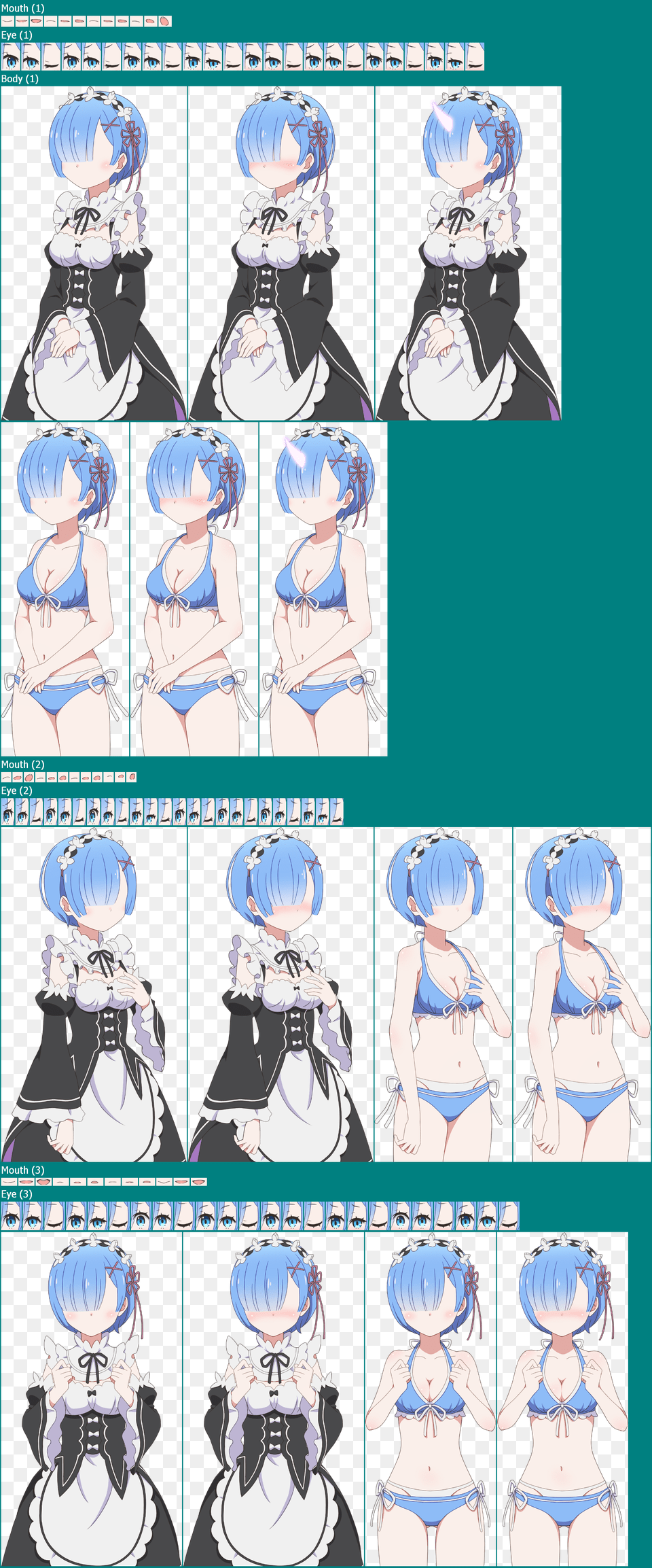 Click For Full Sized Image Rem Rem, Publication, Book, Comics, Manga Free Transparent Png