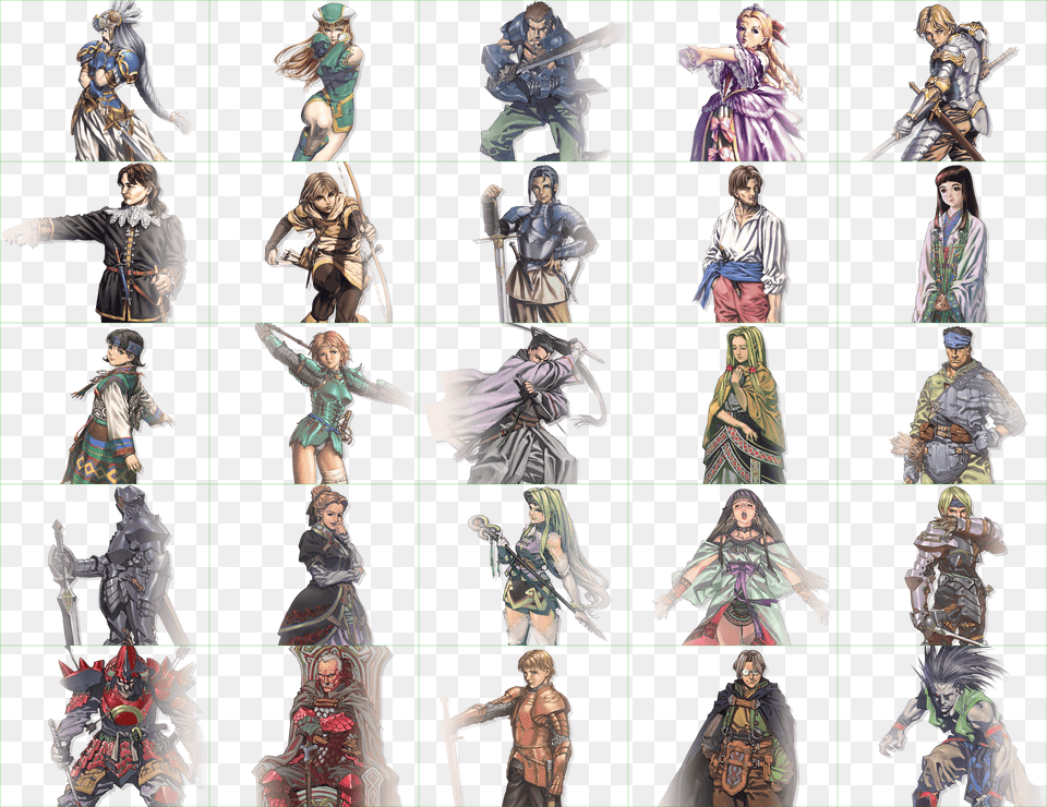 Click For Full Sized Image Status Screen Characters Valkyrie Profile Characters Free Transparent Png