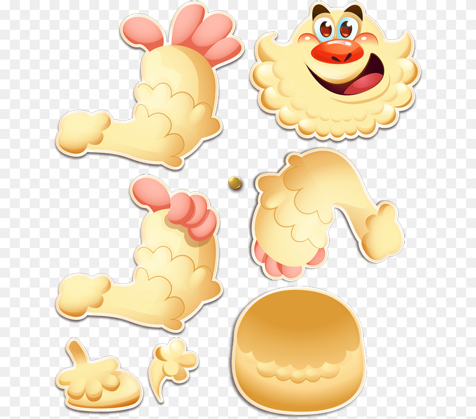Click For Full Sized Image Yeti Cartoon, Food, Sweets, Animal, Lion Png