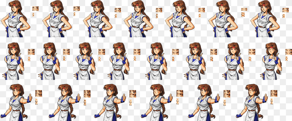 Click For Full Sized Image Yuri Sakazaki King Of Fighters Kyo Yuri, Person, People, Adult, Female Free Png