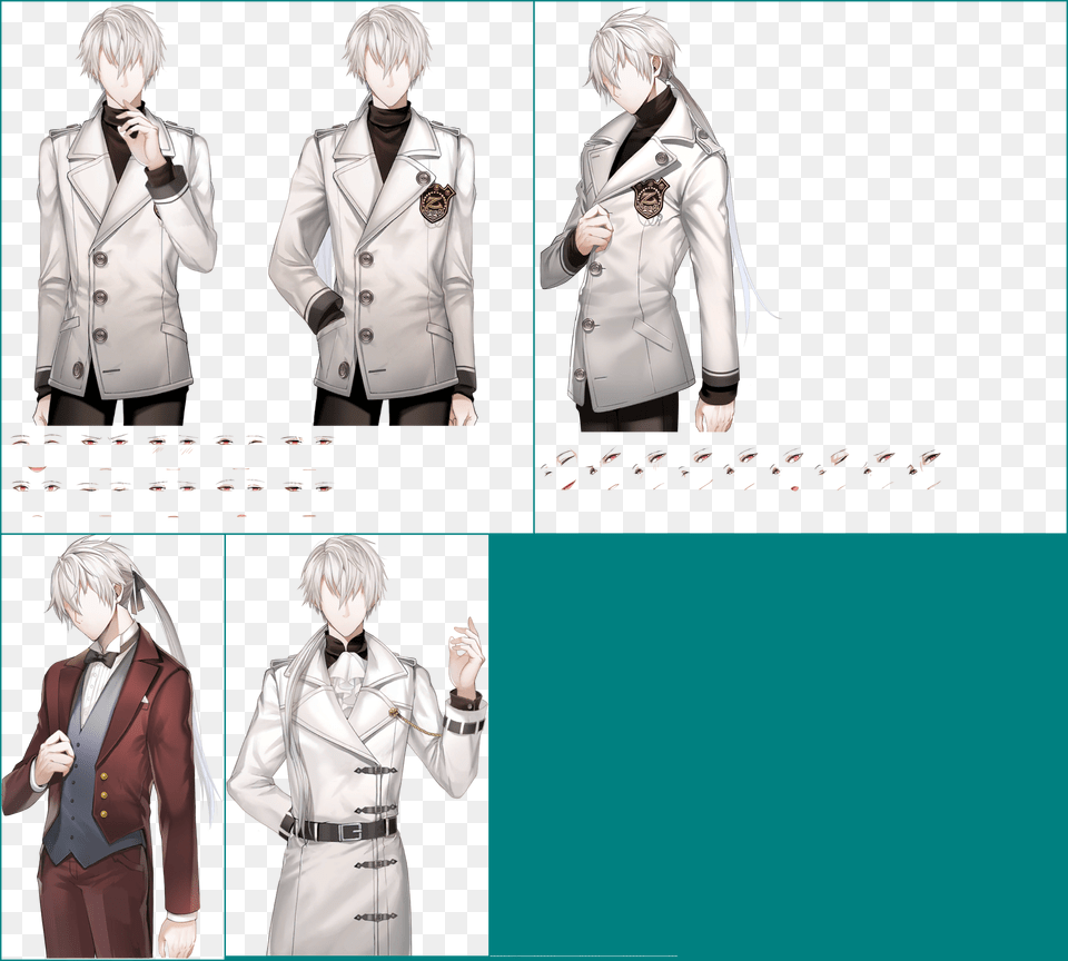 Click For Full Sized Image Zen Game Mystic Messenger Jacket Cosplay Costume Custom, Coat, Book, Clothing, Comics Free Transparent Png