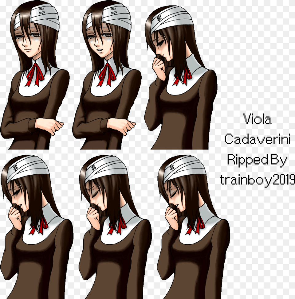 Click For Full Sized Viola Cadaverini Ace Attorney Viola Cadaverini, Adult, Publication, Person, Woman Free Png Download
