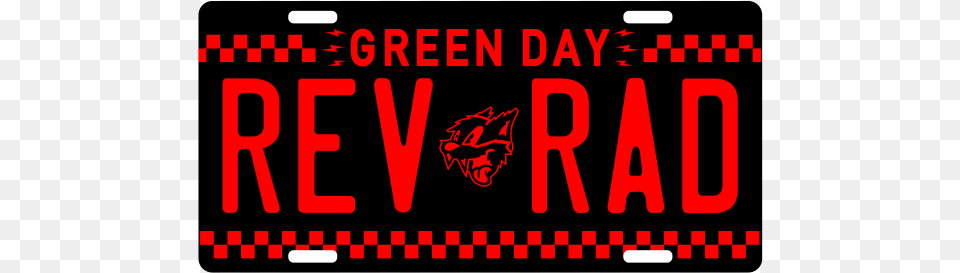 Click For Larger Green Day License Plate, License Plate, Transportation, Vehicle, Scoreboard Free Png Download