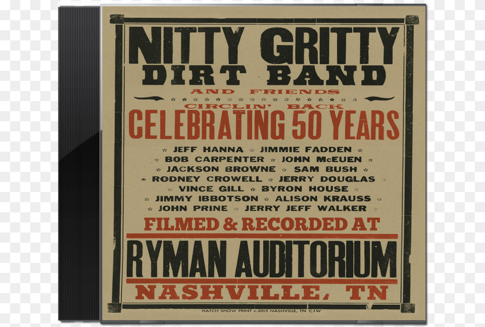 Click For Larger Image Nitty Gritty Dirt Band Circlin Back Celebrating, Advertisement, Poster, Book, Publication Free Transparent Png