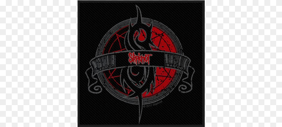 Click For Larger Image Slipknot Back Patch, Emblem, Symbol, Logo Free Png Download