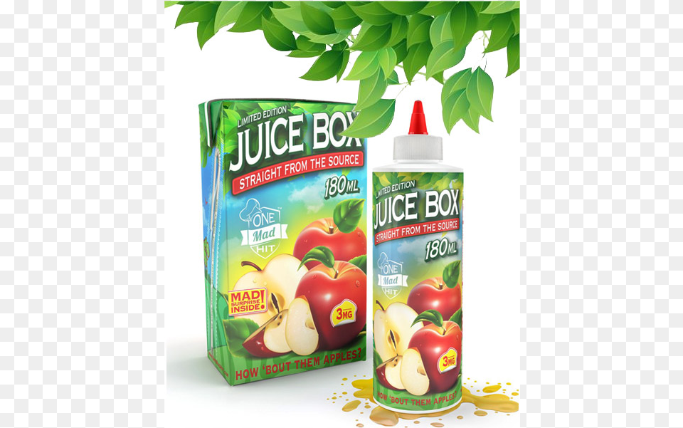 Click For Larger One Mad Hit Juice Box, Beverage Free Png